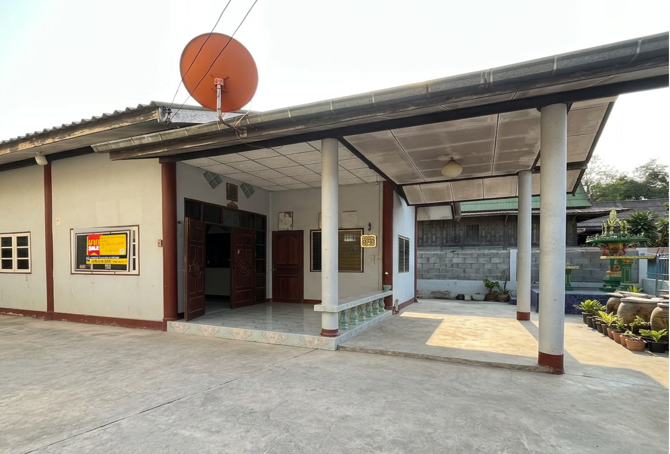 บ้านเดี่ยว โครงการจรเข้สามพัน สุพรรณบุรี