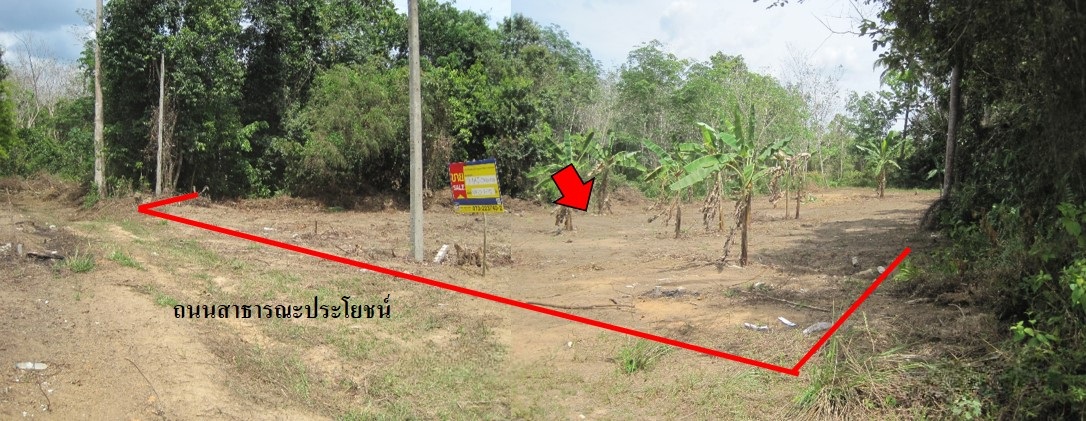 ที่ดินเปล่า โครงการกาวะ นราธิวาส ริมชายหาด