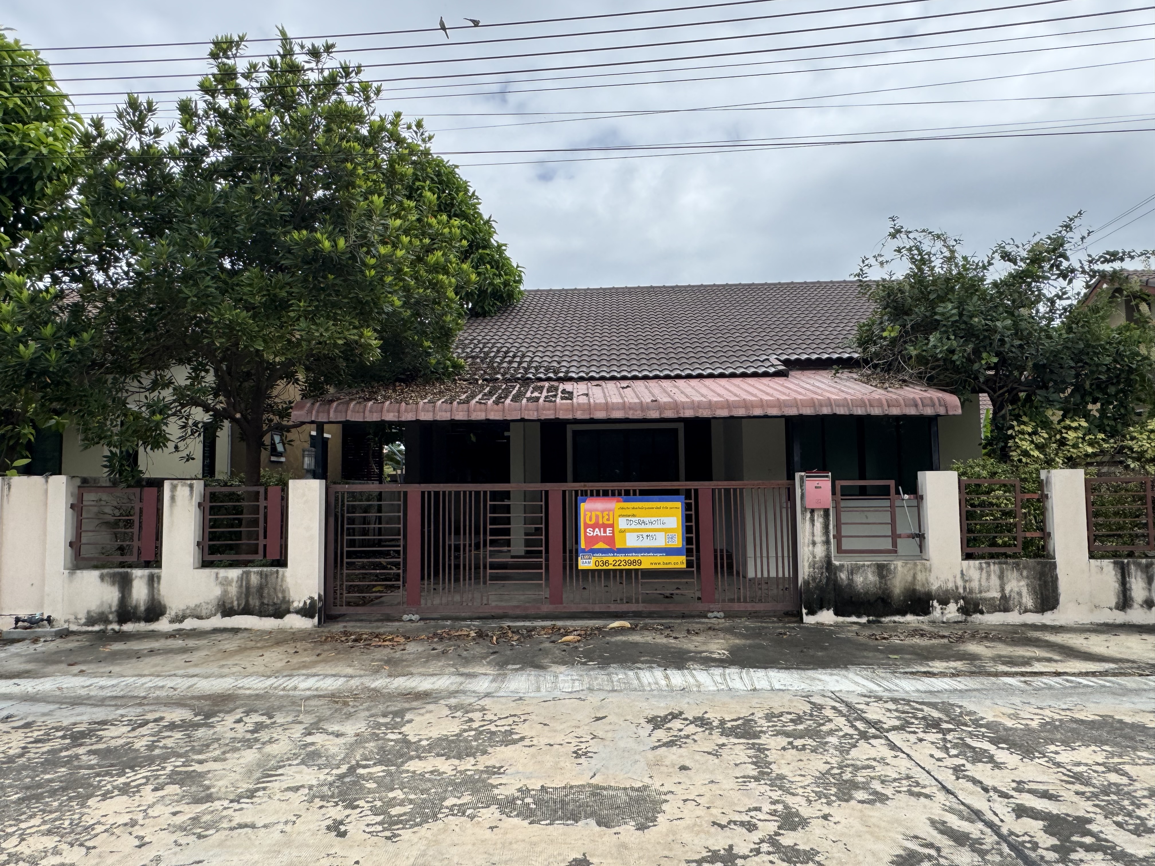 บ้านเดี่ยว โครงการราชาวดี พระพุทธบาท จังหวัดลพบุรี