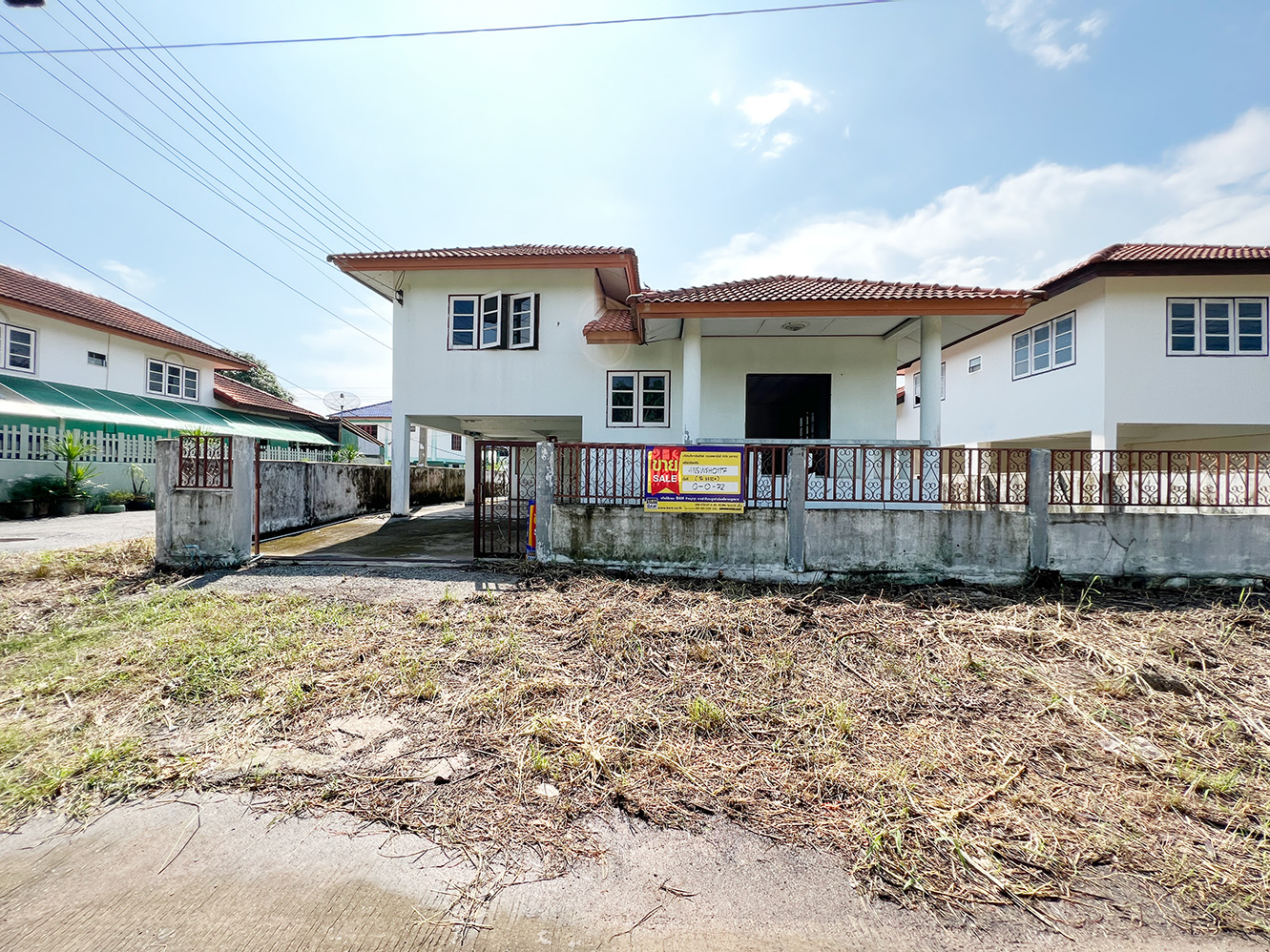บ้านเดี่ยว โครงการหมู่บ้านวิมานสยาม ริมคลองกองบิน 4 นครสวรรค์