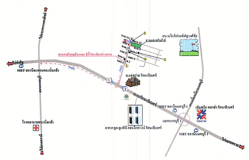 บ้านเดี่ยว บางกระสอ เมืองนนทบุรี นนทบุรี