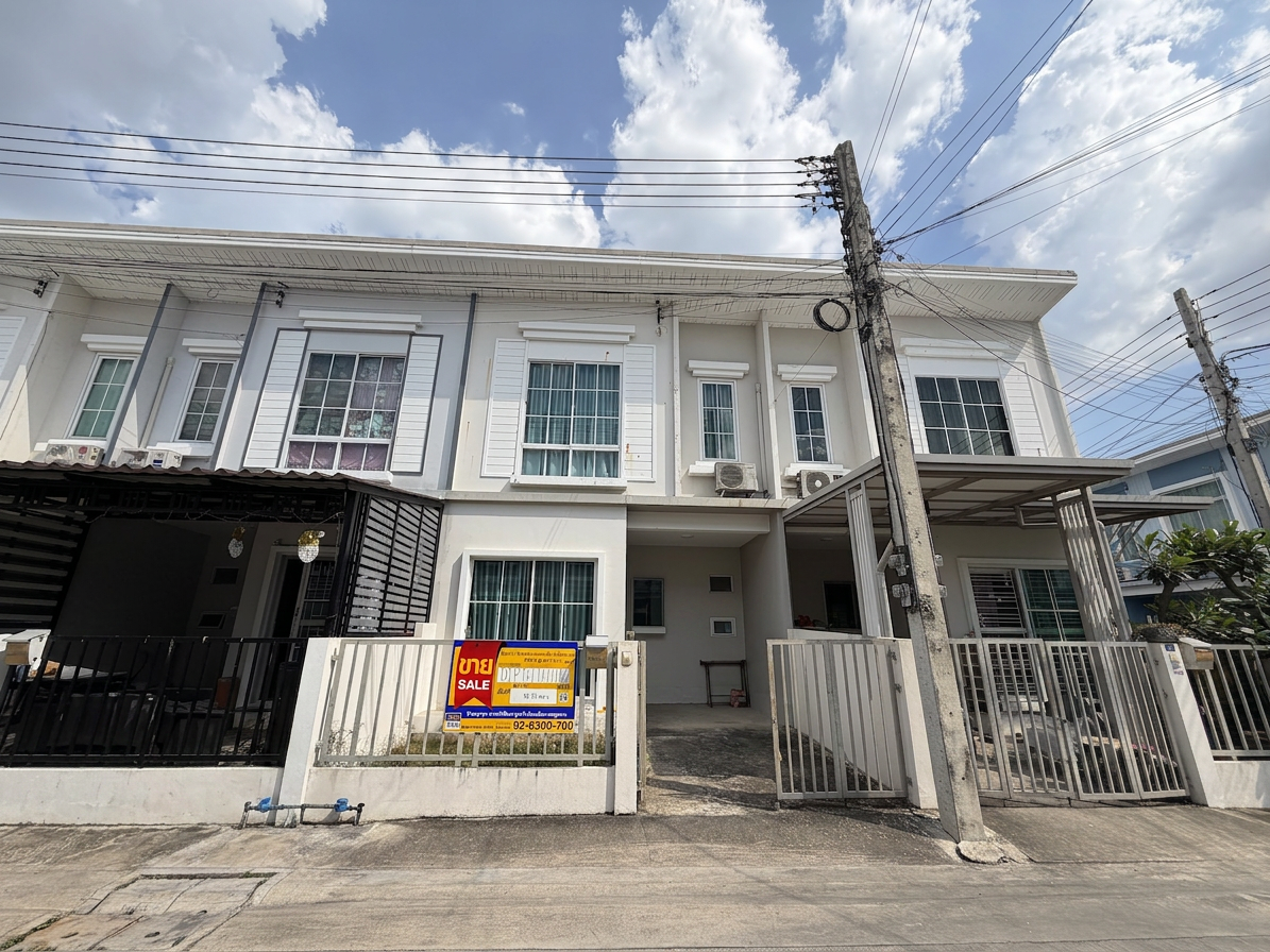 ทาวน์เฮาส์ บ้านกลาง เมืองปทุมธานี ปทุมธานี