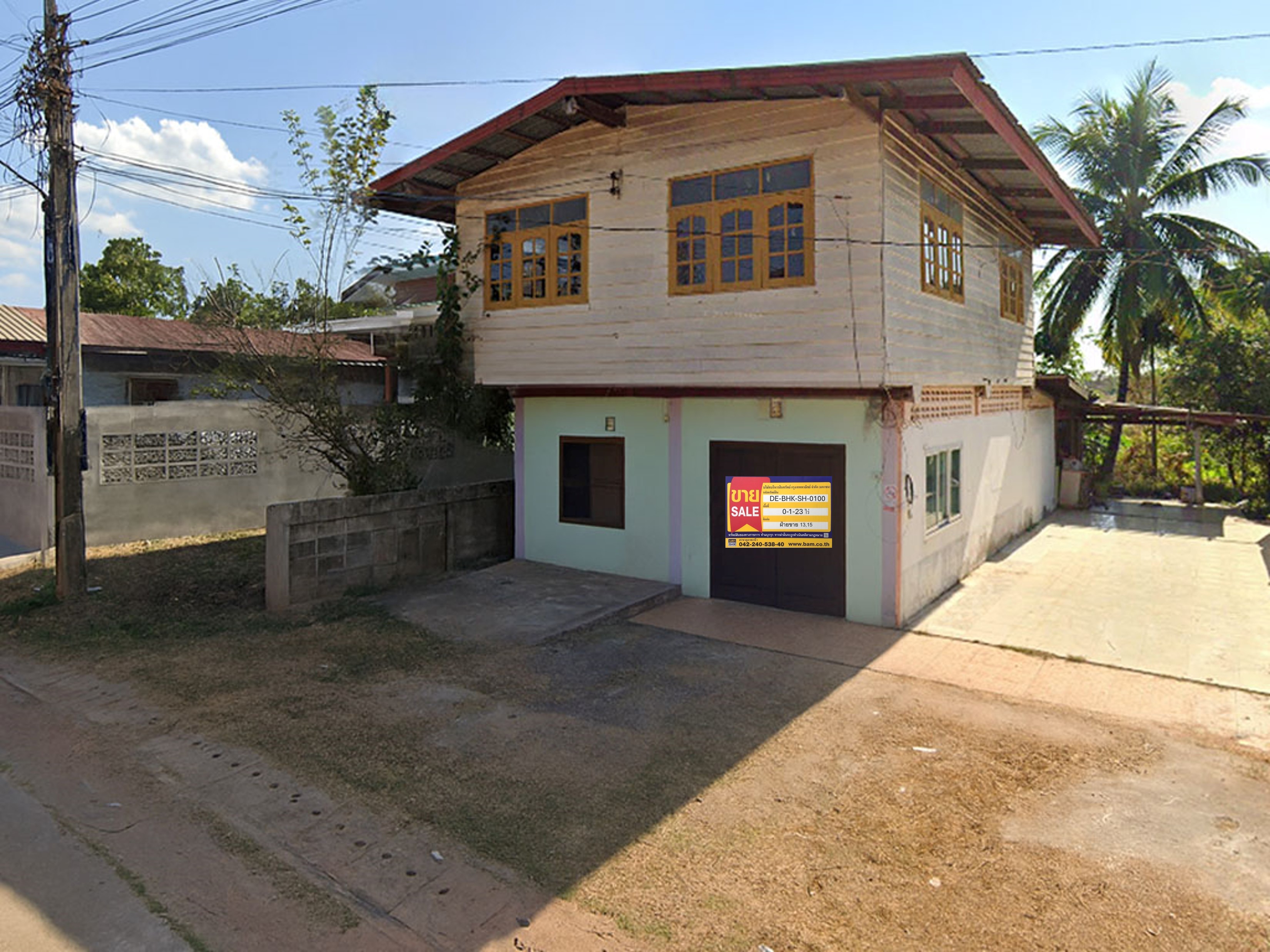 บ้านเดี่ยว 2 ชั้น บึงโขงหลง บึงกาฬ