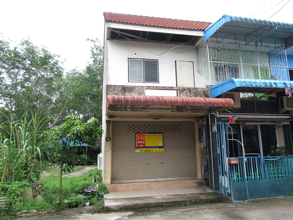 บ้านพักอาศัยพาณิชย์ ซอยบางรัก 9 เมืองสุราษฎร์ธานี