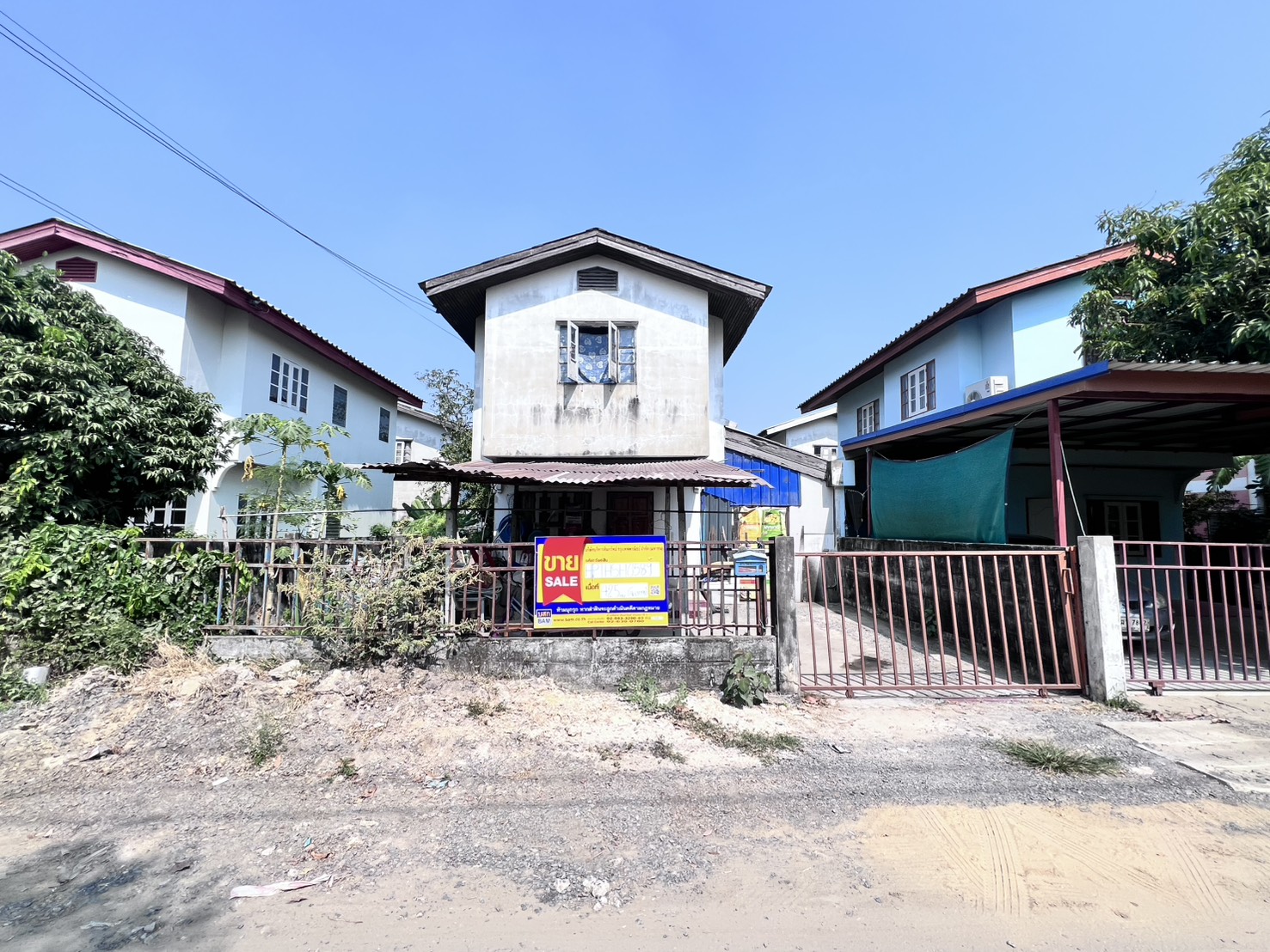 บ้านแฝด 2 ชั้นหมู่บ้านเคหะรังสิค คลอง 12