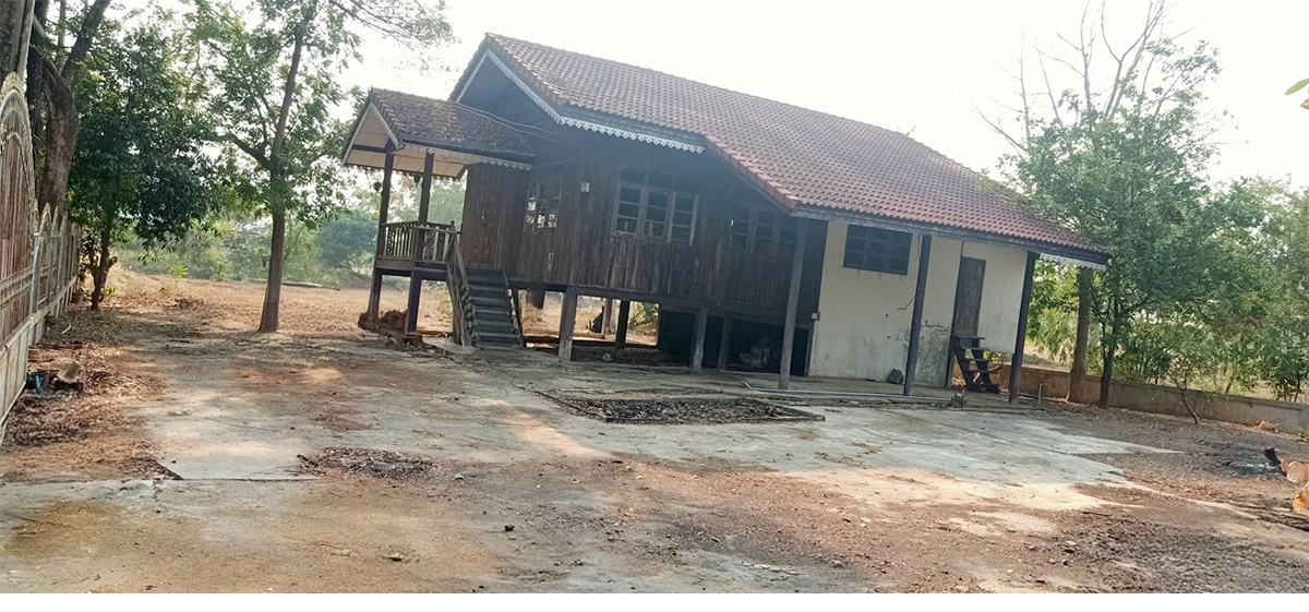 บ้านเดี่ยว กิ่งอำเภอศิลาลาด จังหวัดศรีสะเกษ