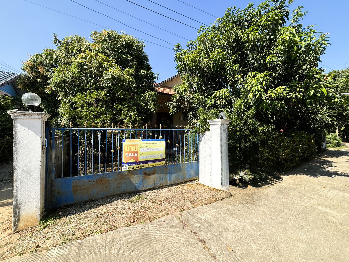 บ้านเดี่ยว โครงการบ้านประตูป่า จังหวัดลำพูน
