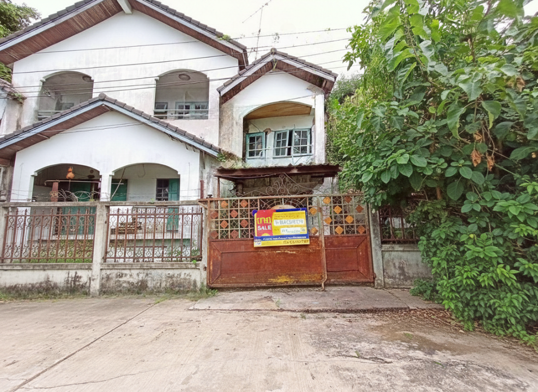 บ้านแฝด โครงการบ้านสวนเมืองนนท์ ไทรน้อย