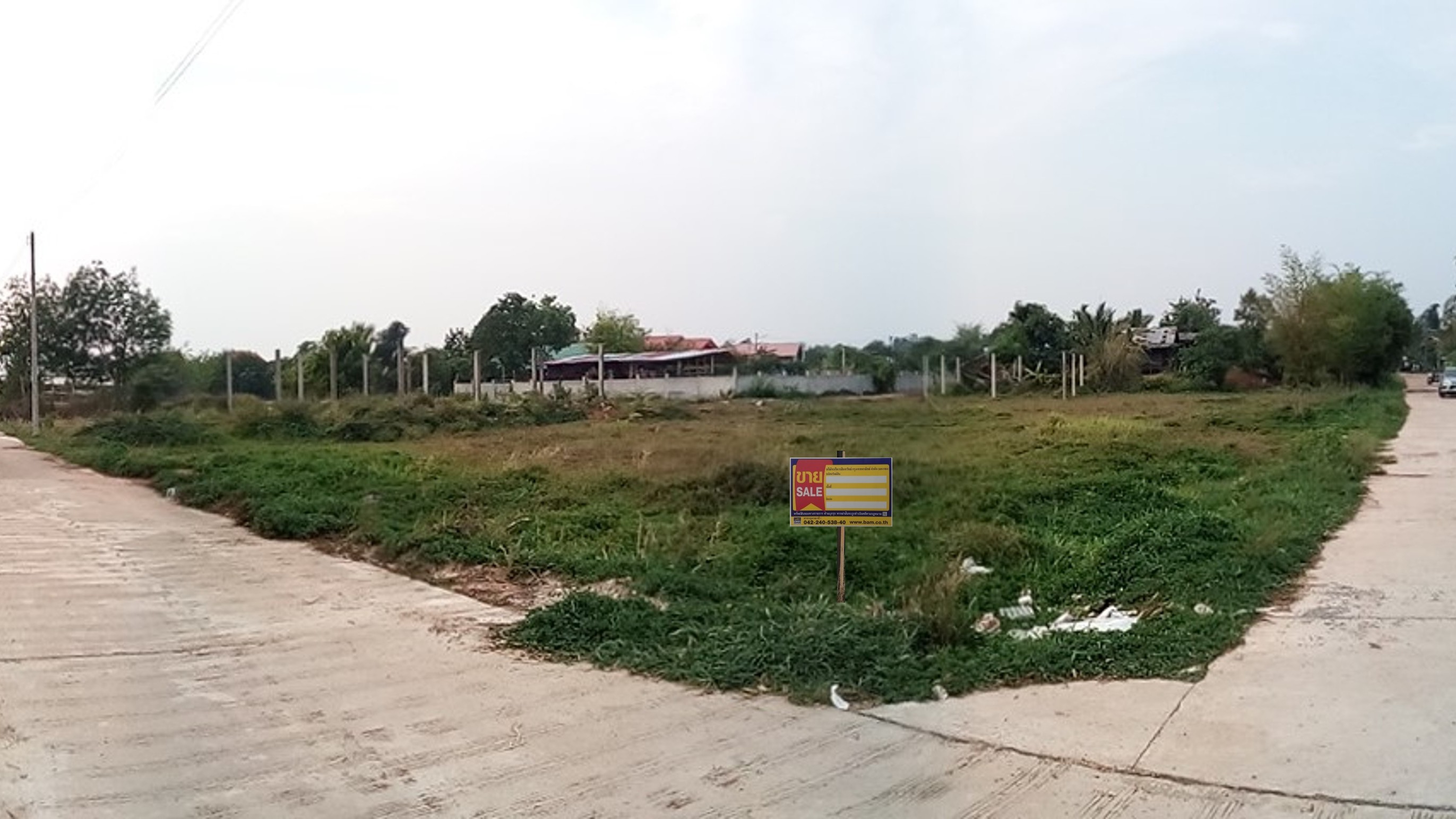 ที่ดินเปล่า บึงกาฬ พื้นที่กว้างขวาง