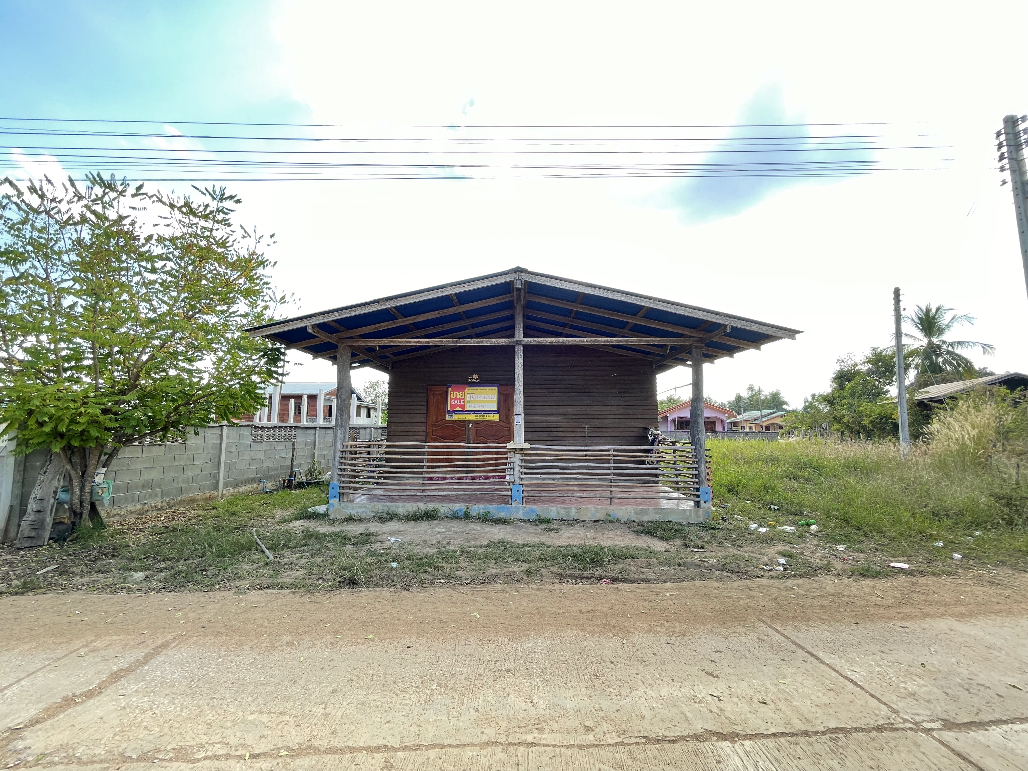 บ้านเดี่ยวชั้นเดียว บ้านเดี่ยว 2 ห้องนอน 2 ห้องน้ำ ติดถนนใหญ่ ใกล้เมืองนนทบุรี