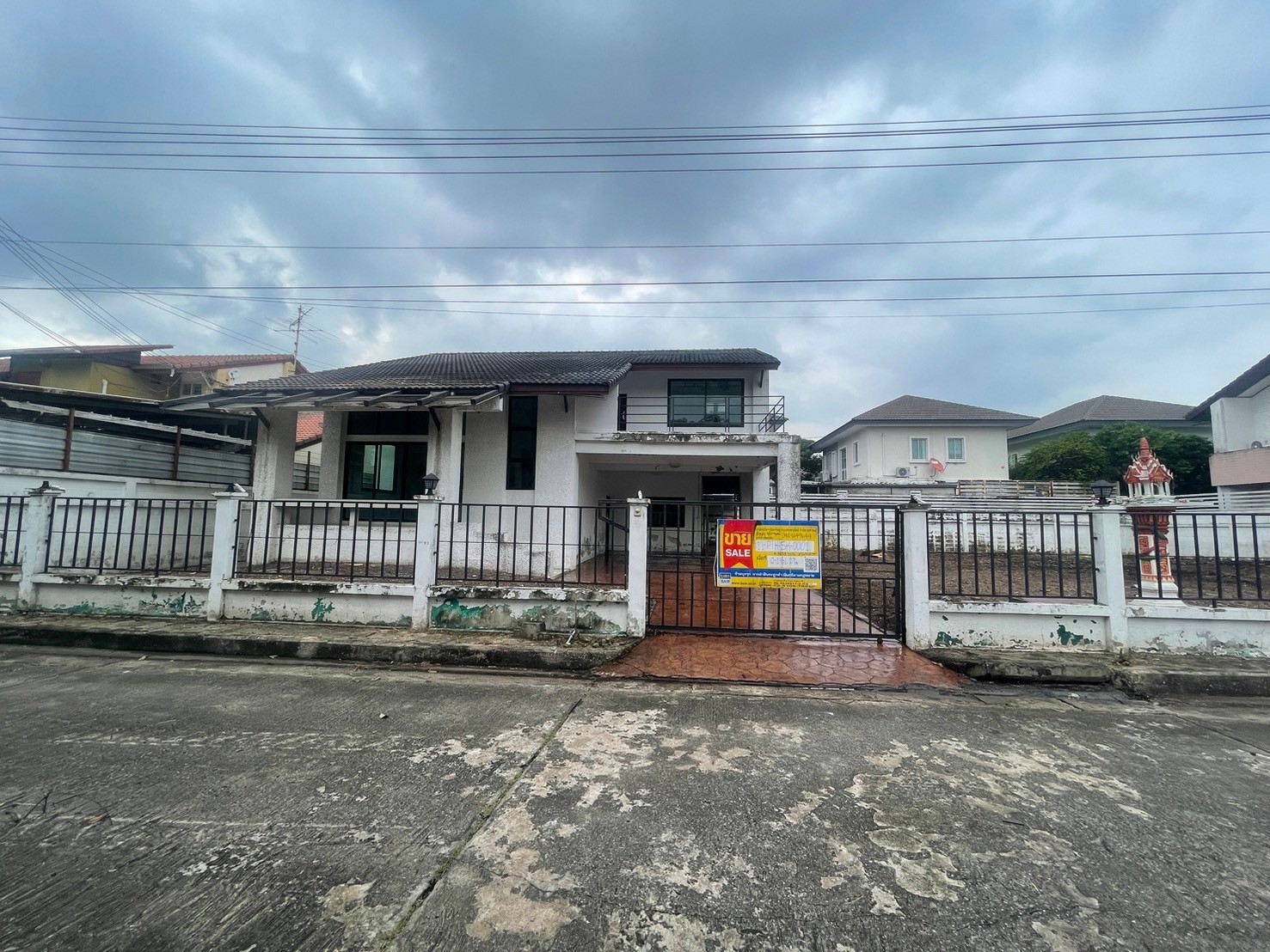 บ้านเดี่ยว โครงการชมฟ้าและวรางกูล รังสิต-คลอง 2