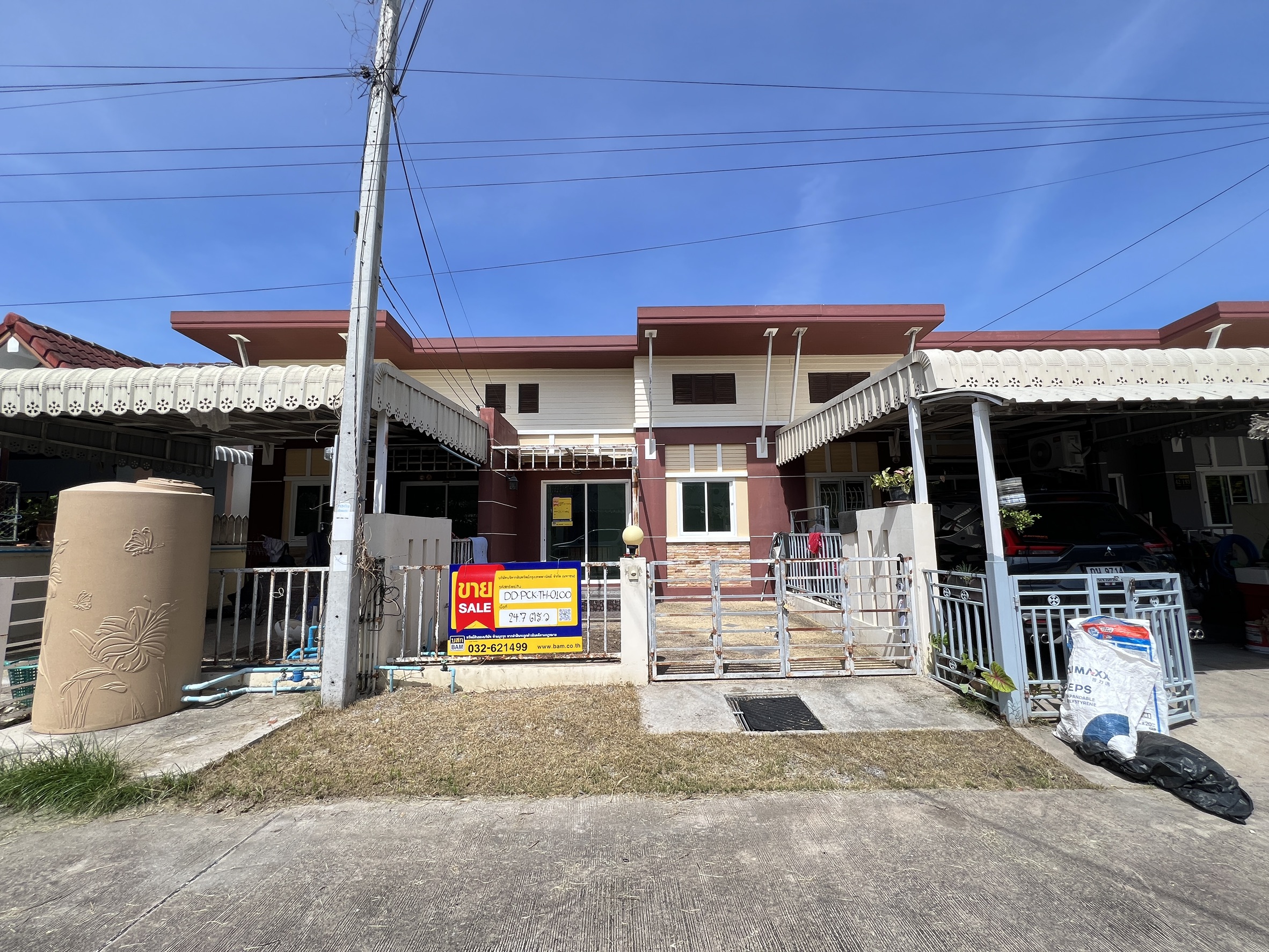 ทาวน์เฮ้าส์ โครงการทิพย์วรรณ 4 หัวหิน พื้นที่ใกล้ชายหาด