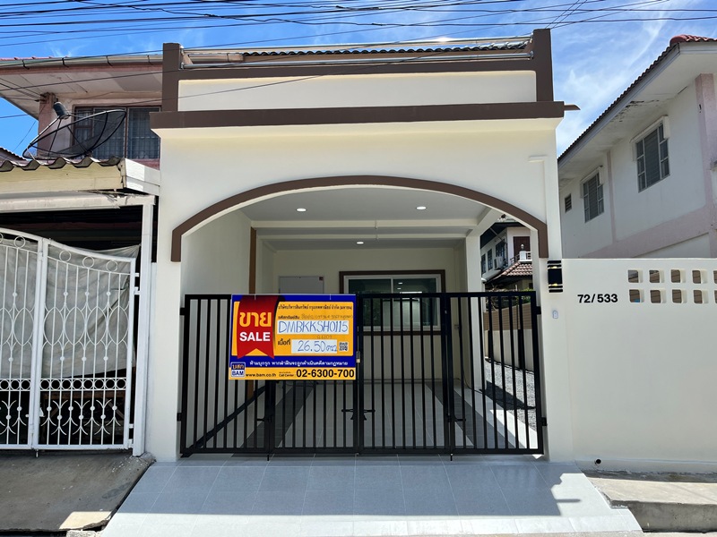 บ้านเดี่ยว ศาลาธรรมสพน์ ทวีวัฒนา กรุงเทพมหานคร