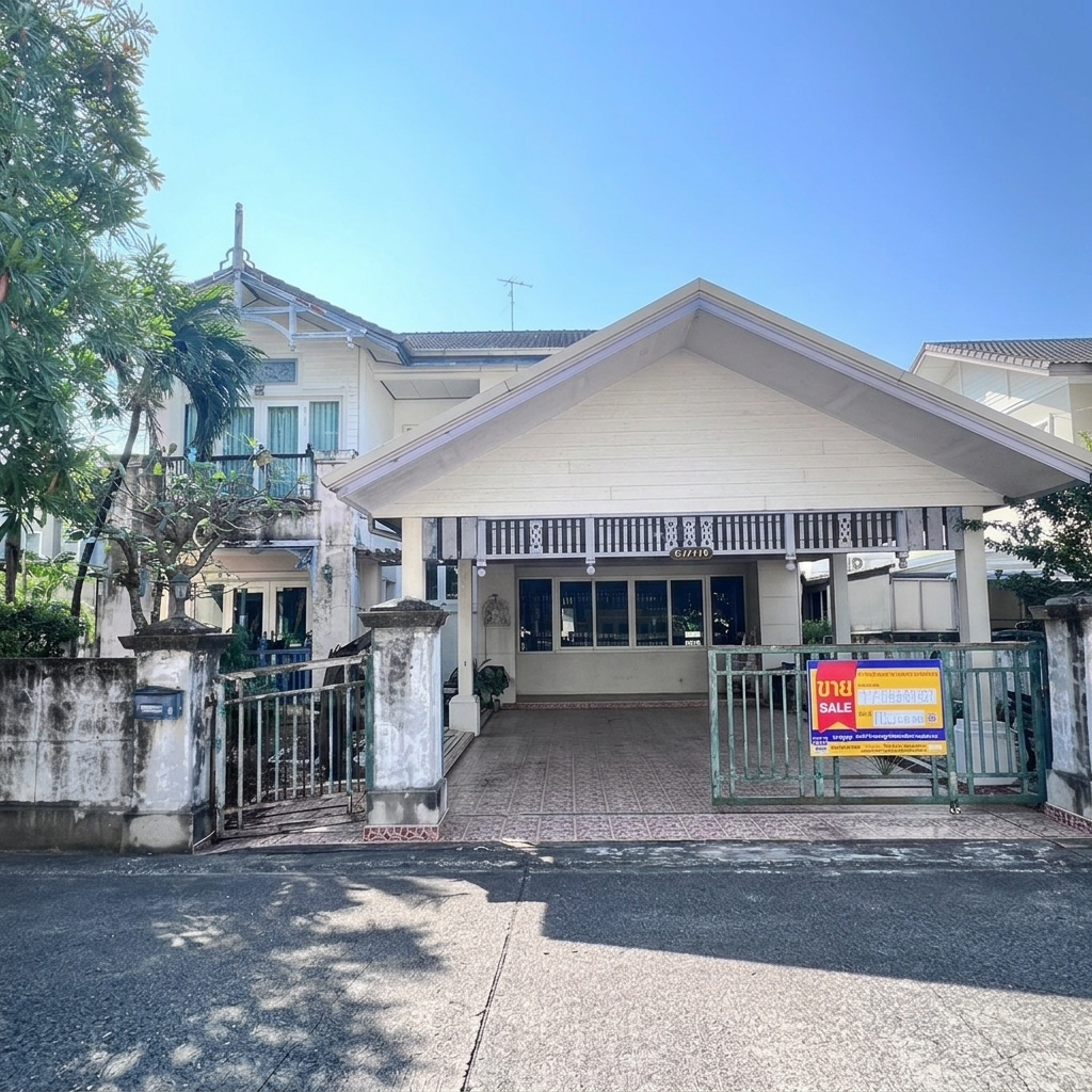 บ้านเดี่ยว 2 ชั้น โครงการบ้านฟ้าปิยรมย์ เฟส 3 (เลค แอนด์ พาร์ค) ลำลูกกา