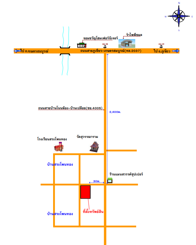 บ้านเดี่ยว สระโพนทอง  ชัยภูมิ
