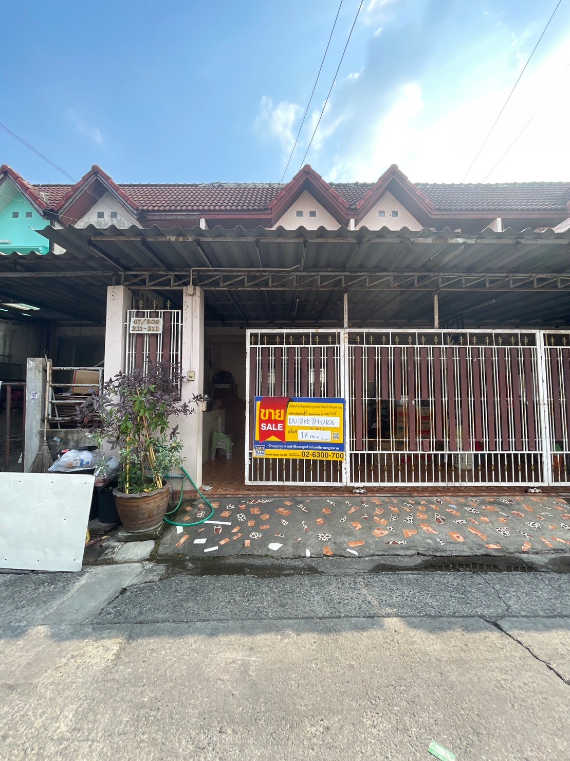 ทาวน์เฮาส์ ทรายกองดิน มีนบุรี กรุงเทพมหานคร