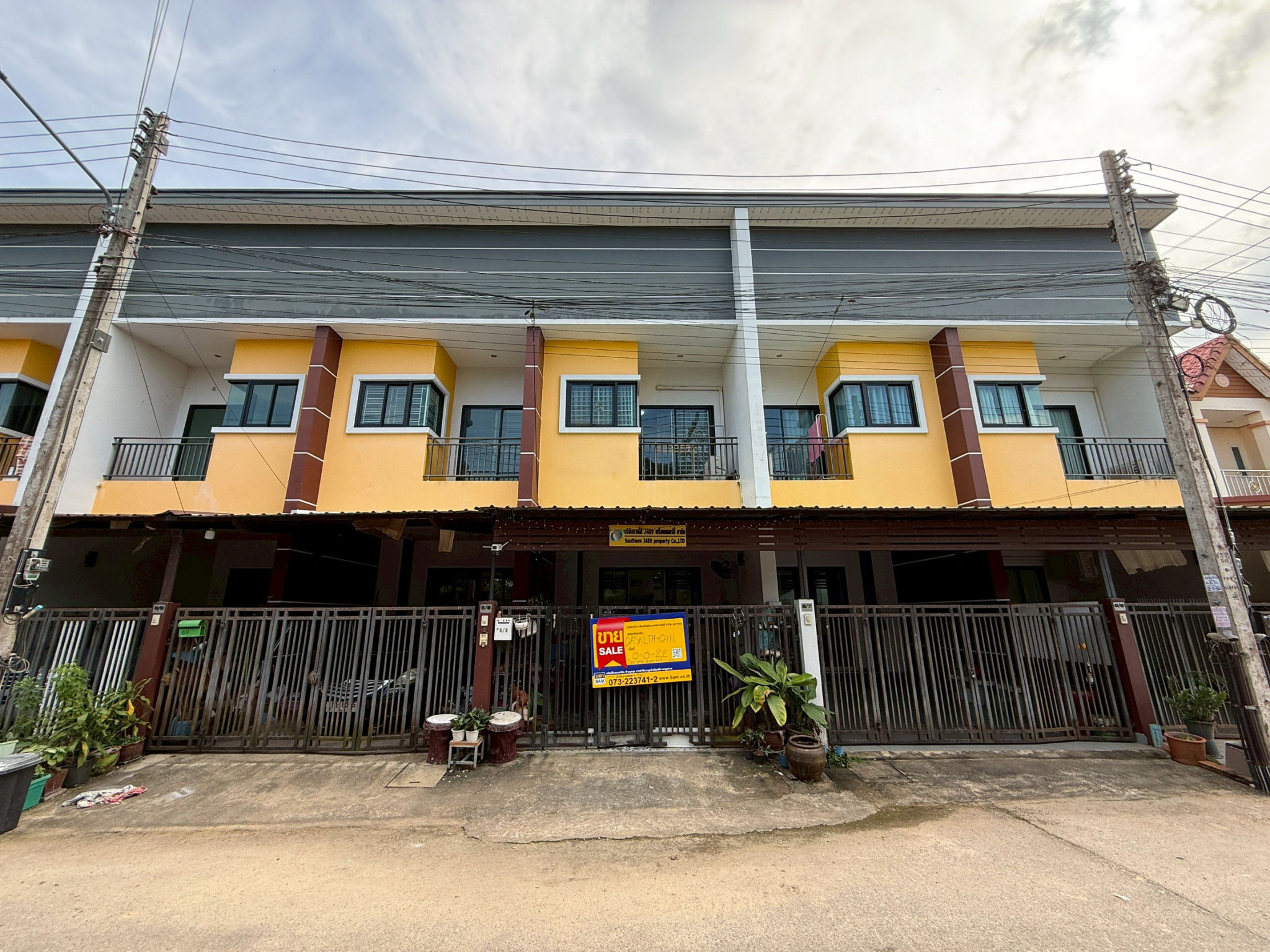 ทาวน์เฮาส์ บ้านพรุ  สงขลา