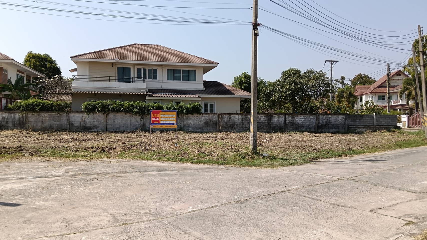 ที่ดินเปล่า โครงการหมู่บ้านพฤกษาธานี