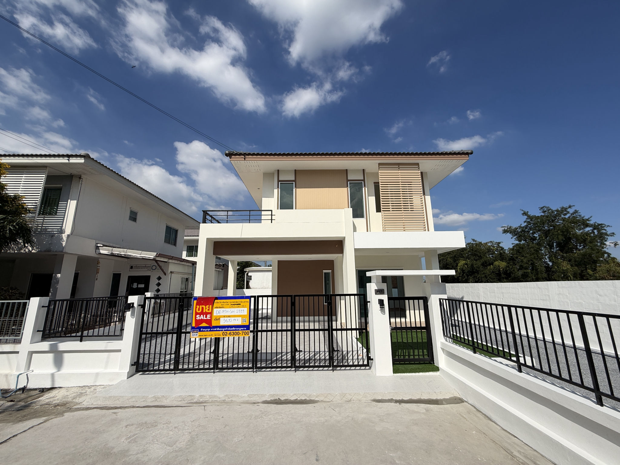 บ้านเดี่ยว โครงการภัทรีดาวิลล่า ปทุมธานี