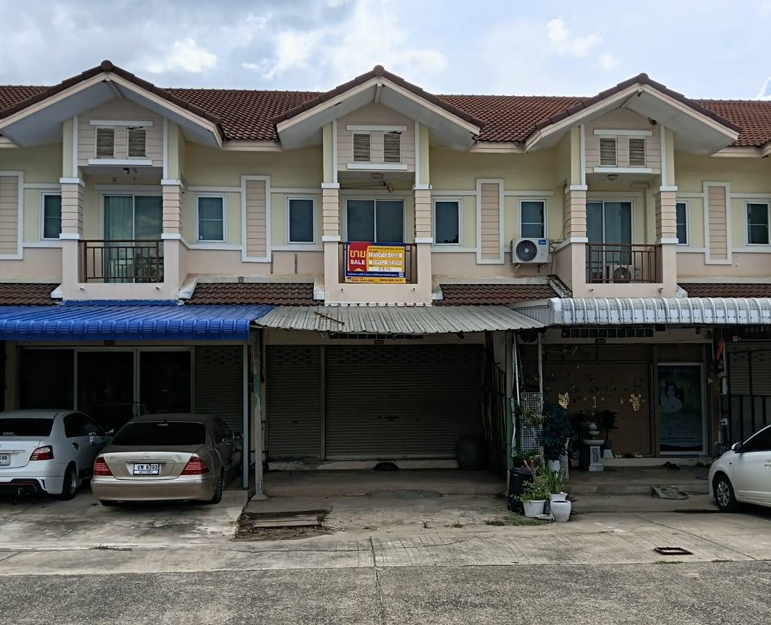 อาคารพาณิชย์ โครงการตลาดแม่อำนวย