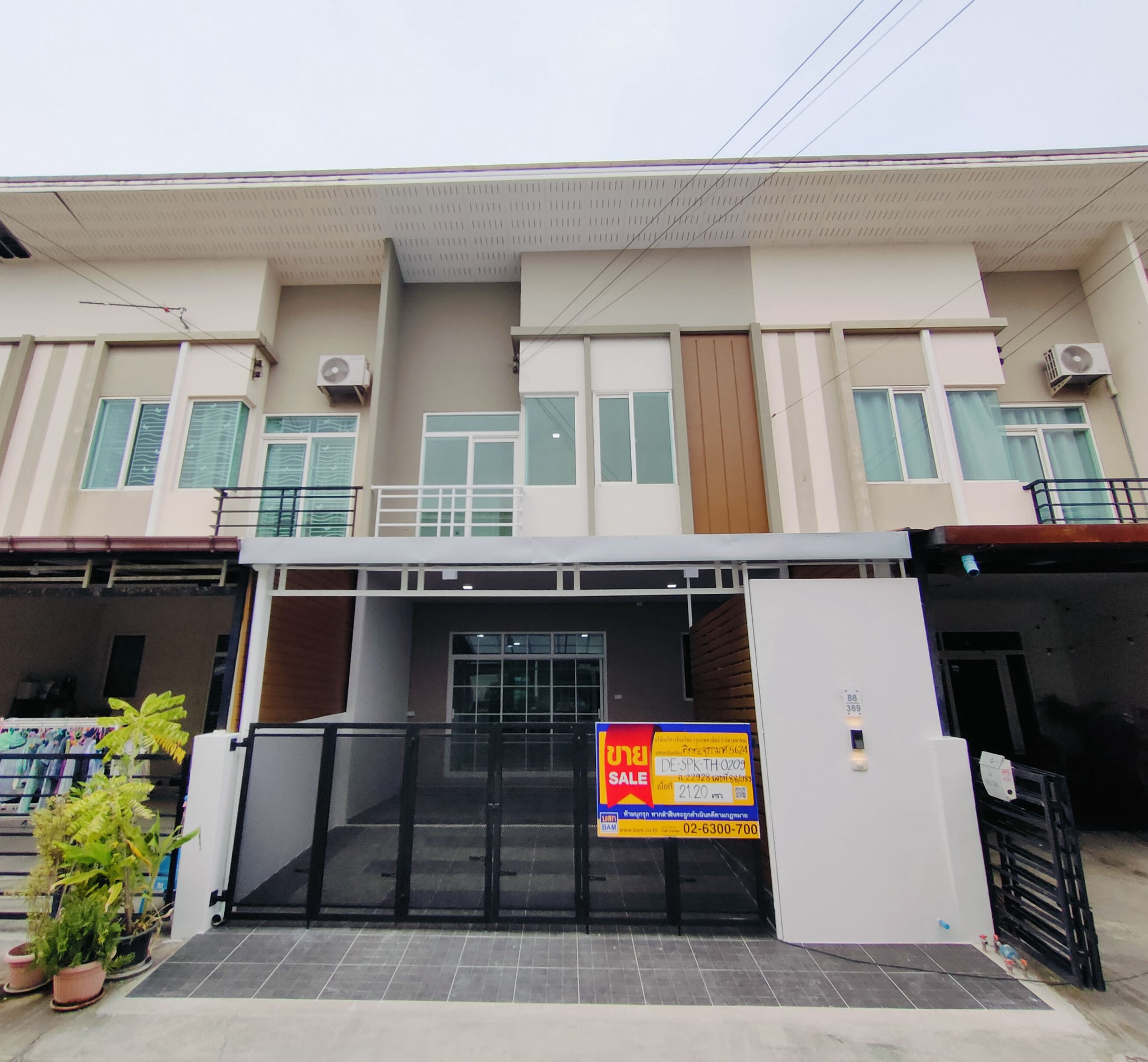 ทาวน์เฮาส์ ศีรษะจรเข้ใหญ่ บางเสาธง สมุทรปราการ