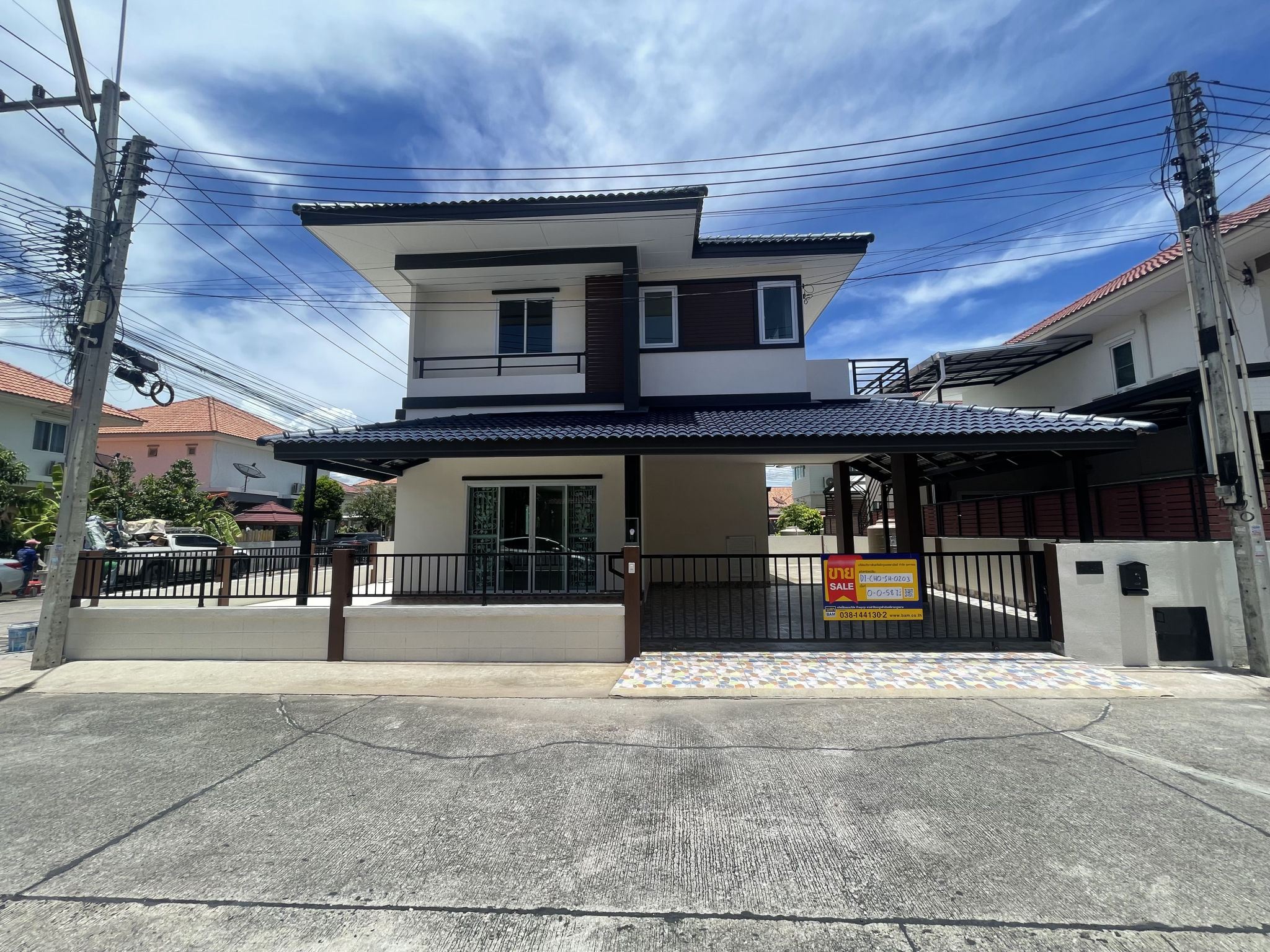 บ้านเดี่ยว บางละมุง  ชลบุรี