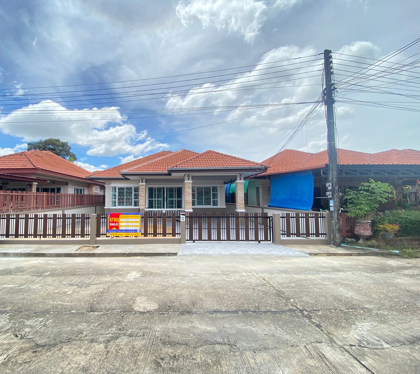 บ้านเดี่ยว โครงการบ้านอยู่สุขคันทรี่ เมืองอุบลราชธานี : ปรับปรุงใหม่