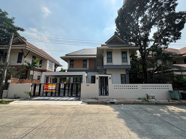 บ้านเดี่ยว 2 ชั้น โครงการรัตวรรณ ลำลูกกา คลอง 4