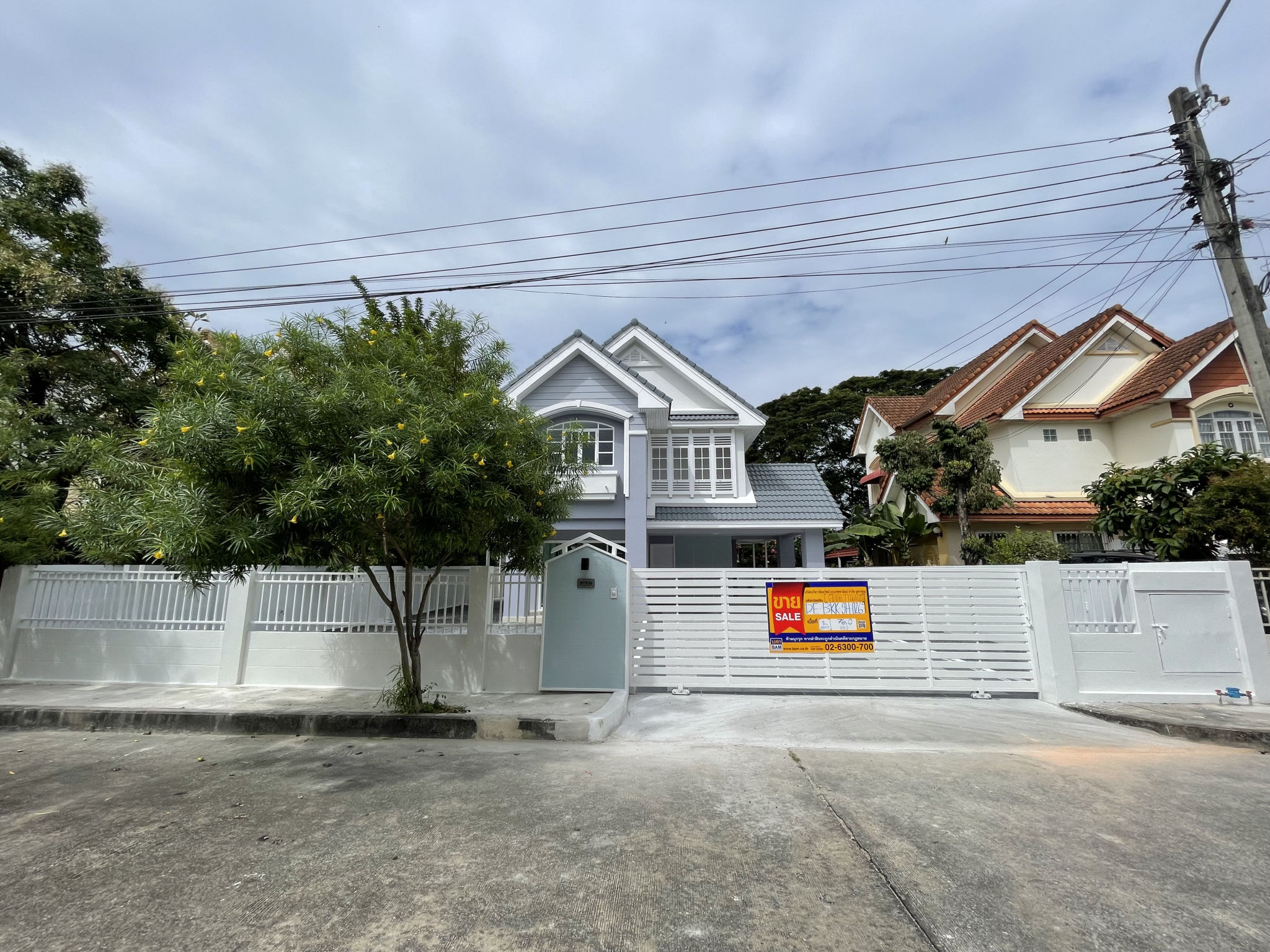 บ้านเดี่ยว โครงการเนเบอร์โฮม วัชรพล : ปรับปรุงใหม่