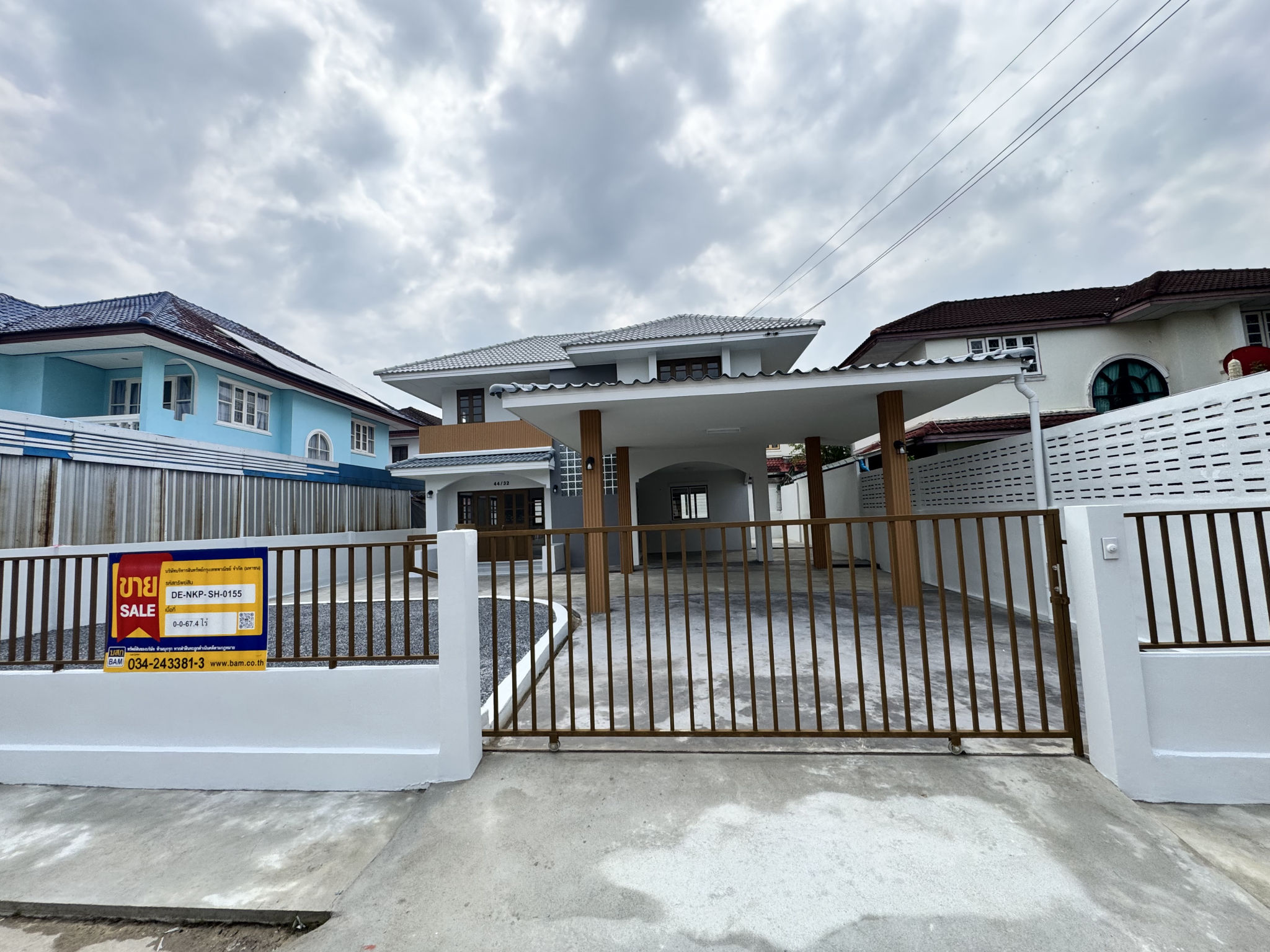บ้านเดี่ยว บางระทึก สามพราน นครปฐม