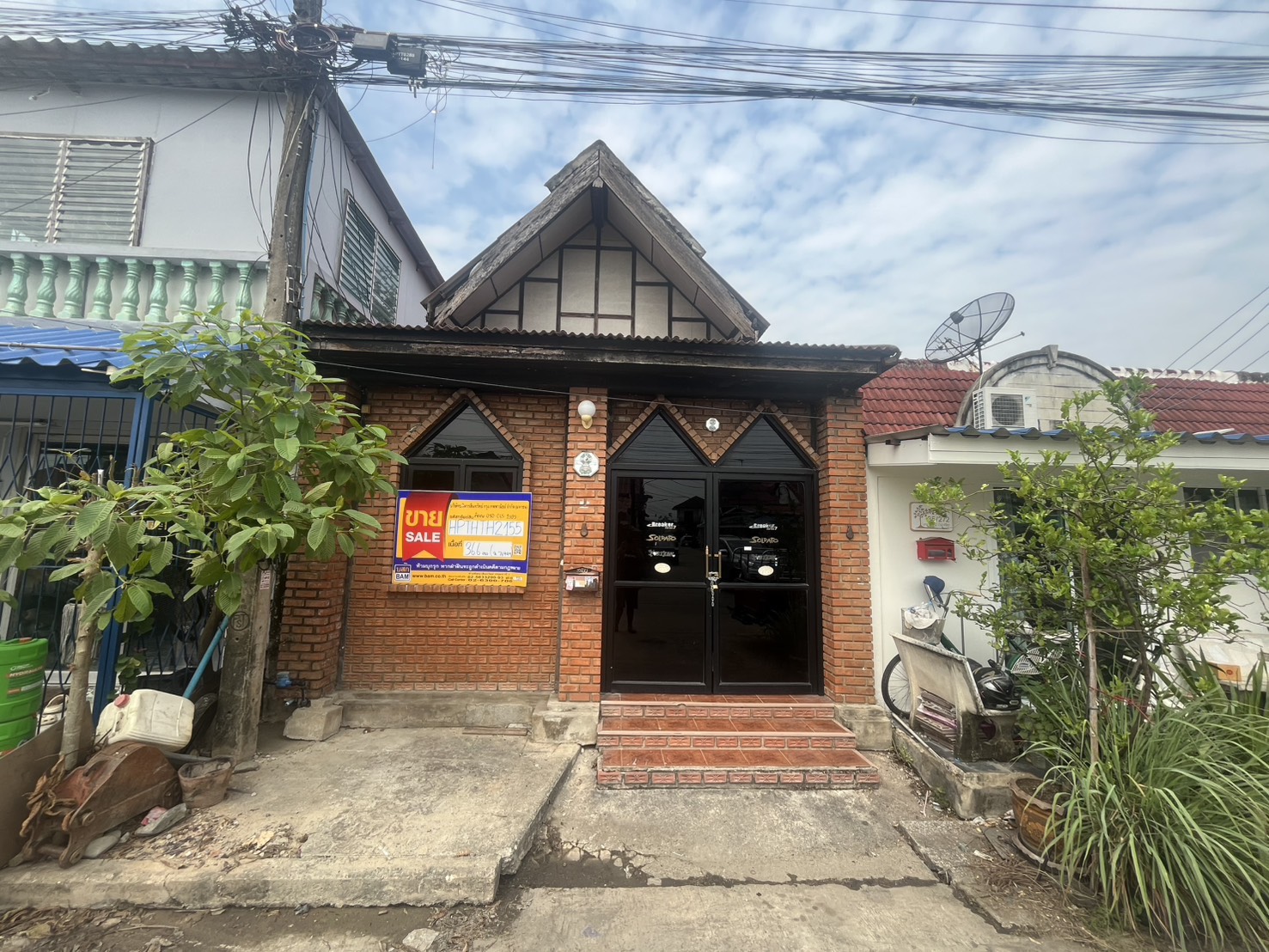 ทาวน์เฮ้าส์ โครงการบ้านณัฐวดี ธัญบุรี