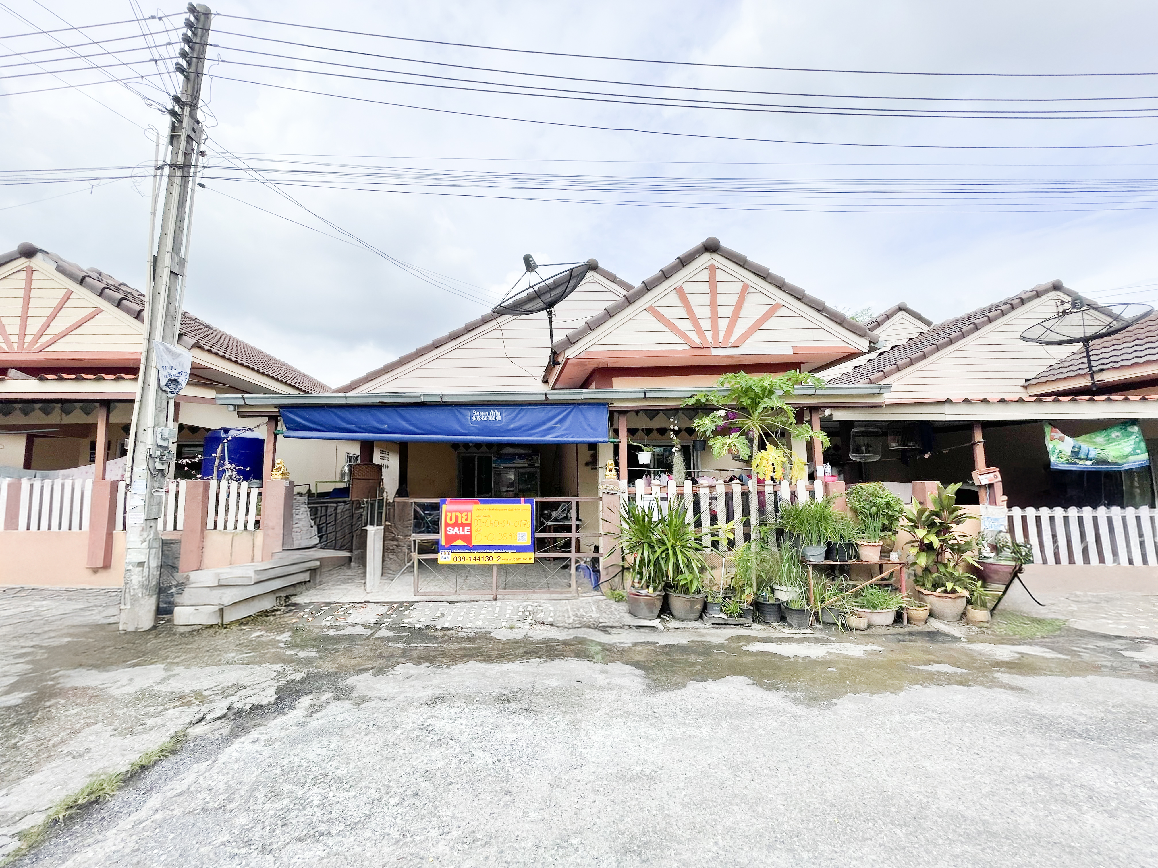 บ้านเดี่ยว โครงการนันทศิริกรีน ศรีราชา