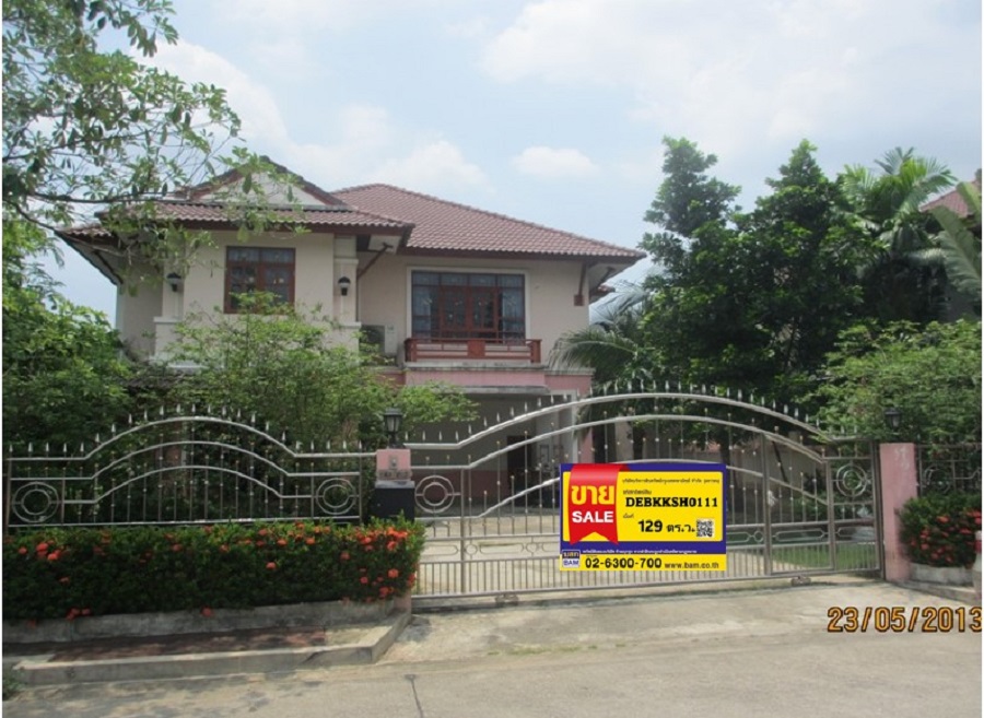บ้านเดี่ยว โครงการวิลล่า รามอินทรา