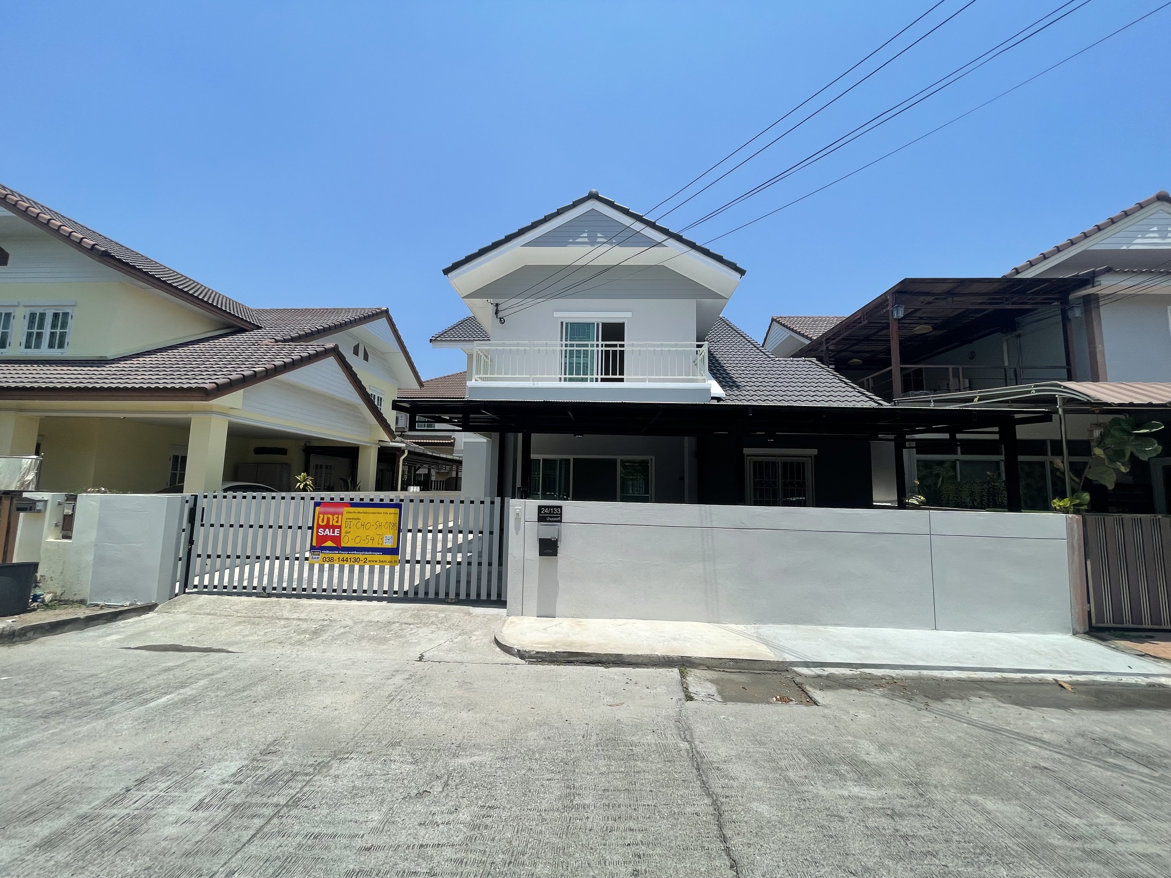 บ้านเดี่ยว 2 ชั้น โครงศรีนครินทร์ ศรีราชา