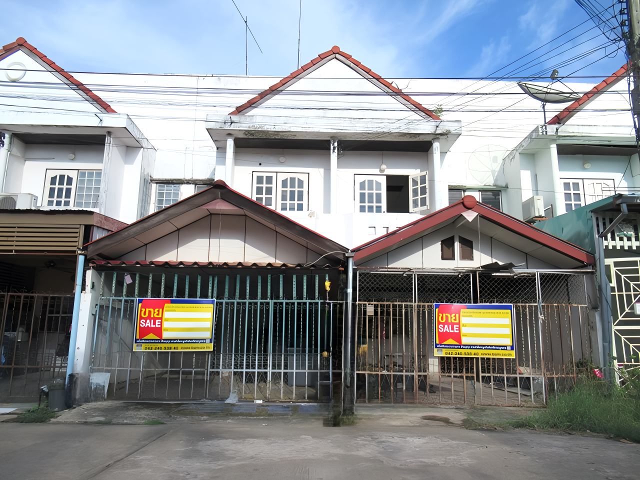 ทาวน์เฮ้าส์ โครงการนัฐการ เมืองอุดรธานี